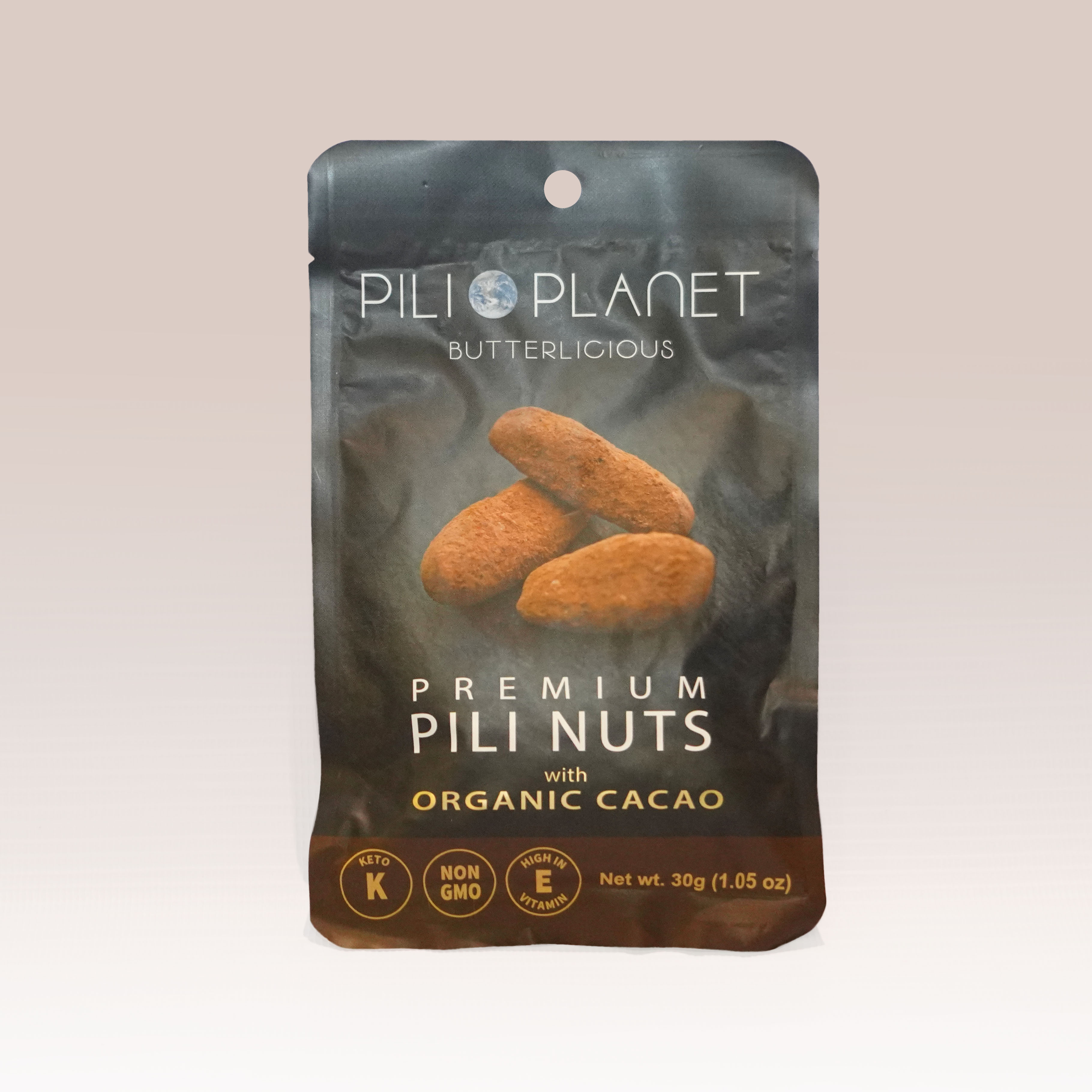 Pili Planet Premium Pili Nuts with Organic Cacao (30g)